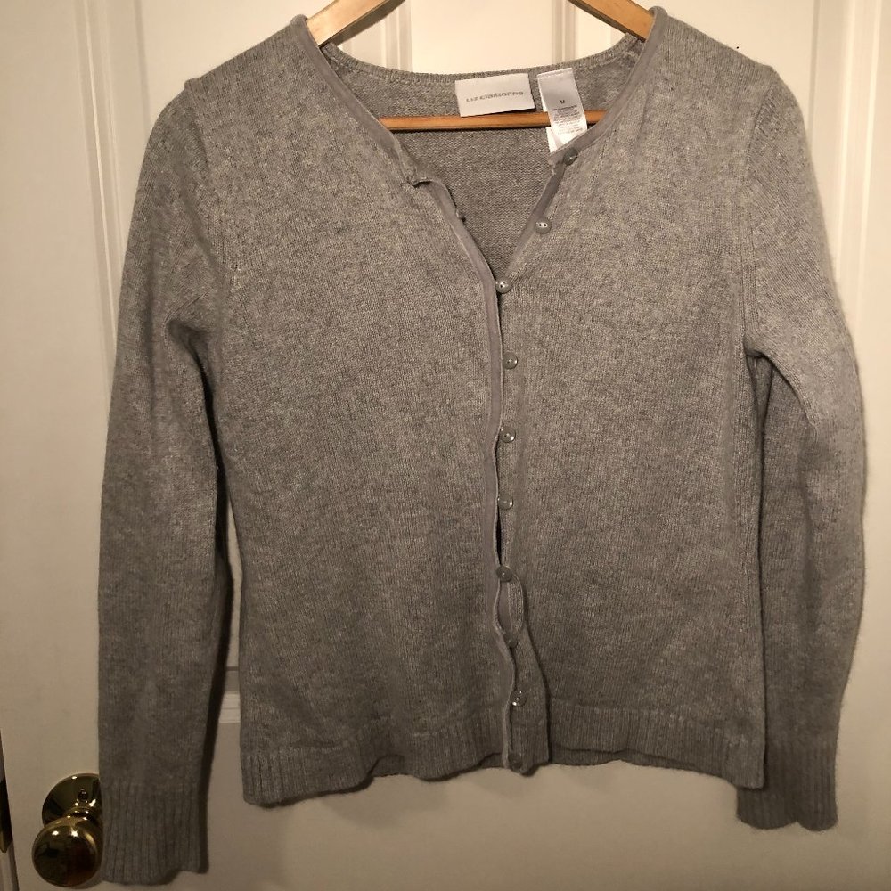 Liz Claiborne women's button up cardigan-size M